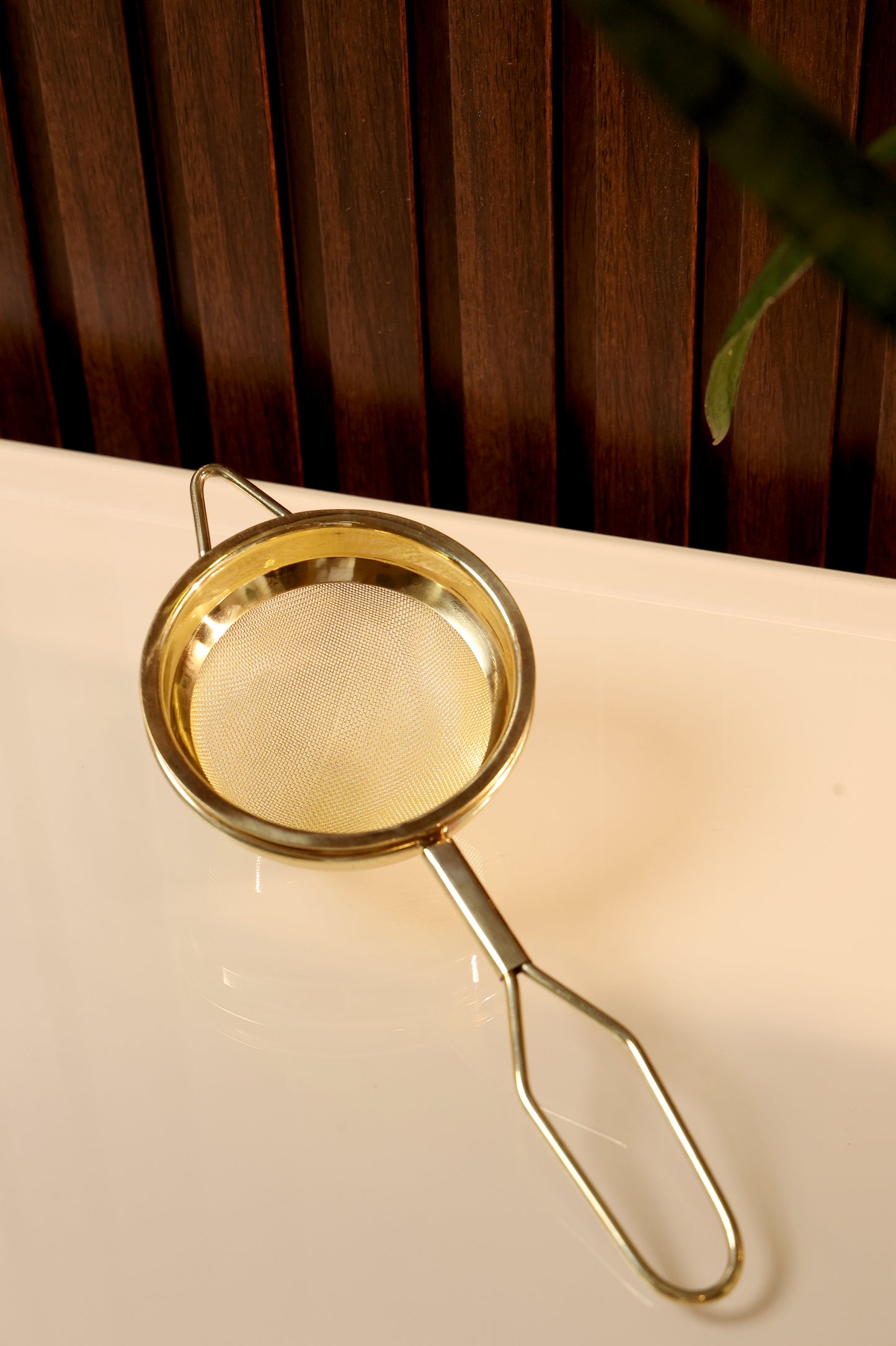 Suvarna Chhani – Brass Tea Strainer