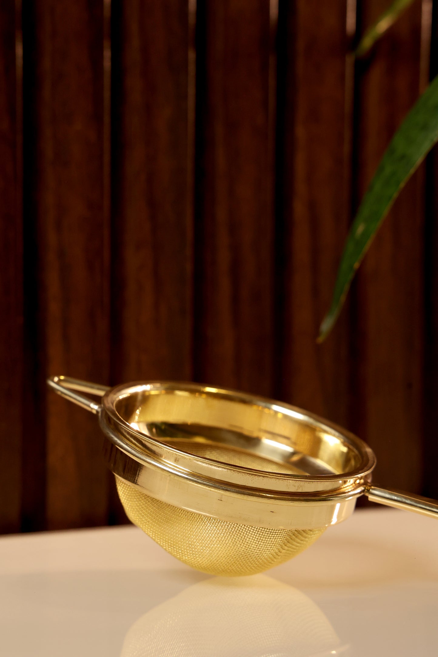 Suvarna Chhani – Brass Tea Strainer