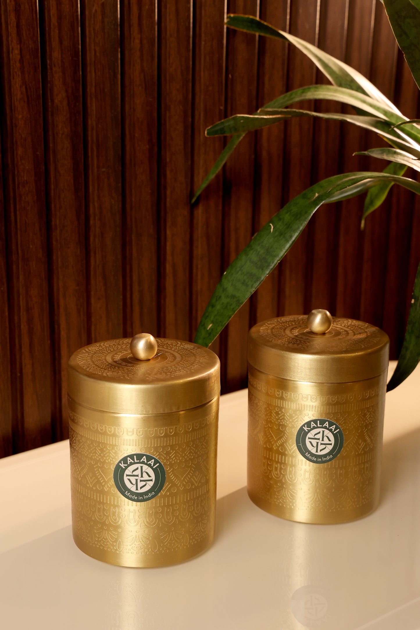 Swarnika – Brass Airtight Storage Box