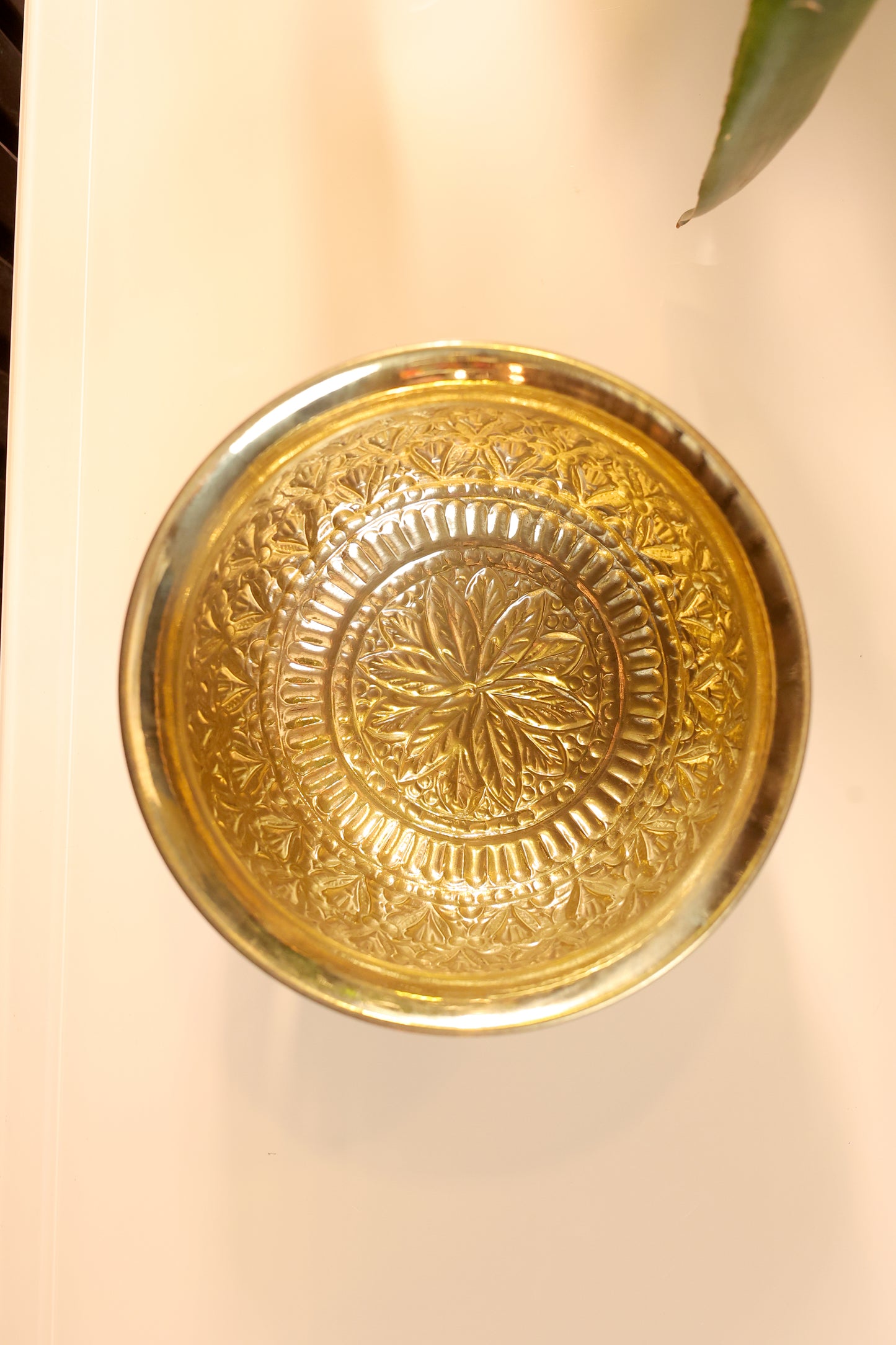 Padmasana – Brass Urli Bowl