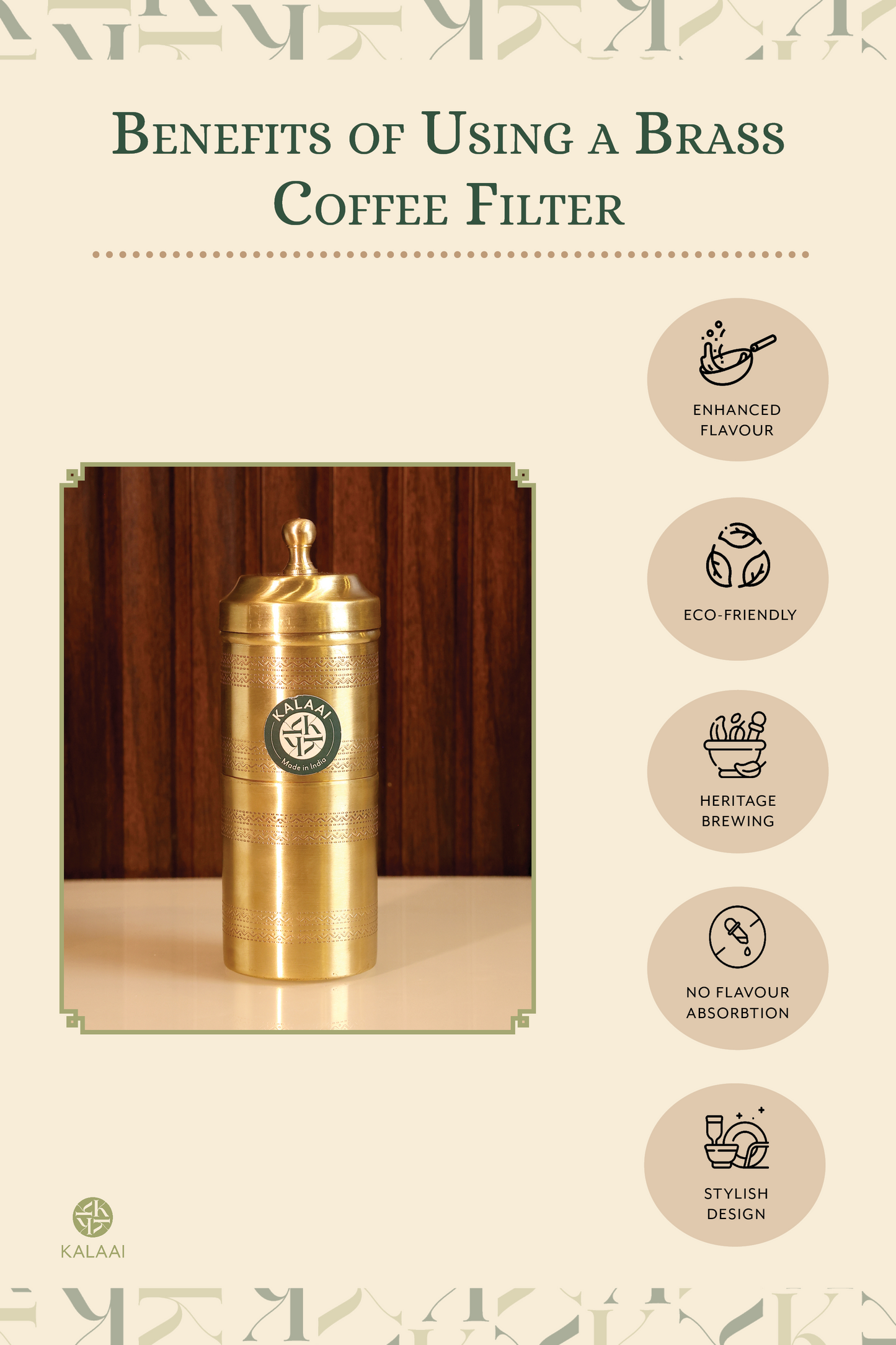 Kaapi- Hammered Design