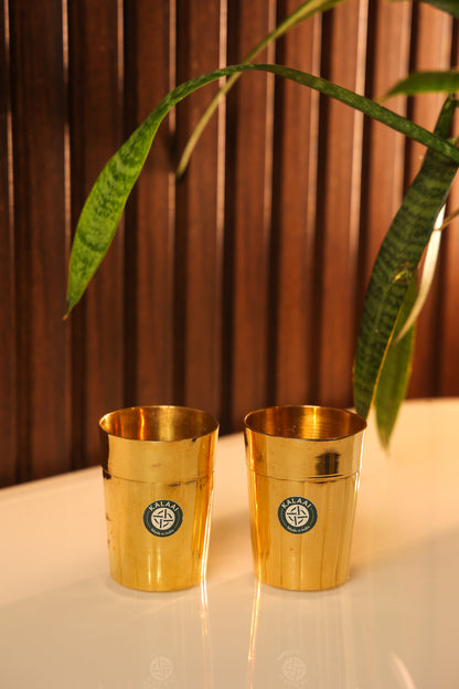 Suhira Brass Tea Glass – A Sip of Tradition