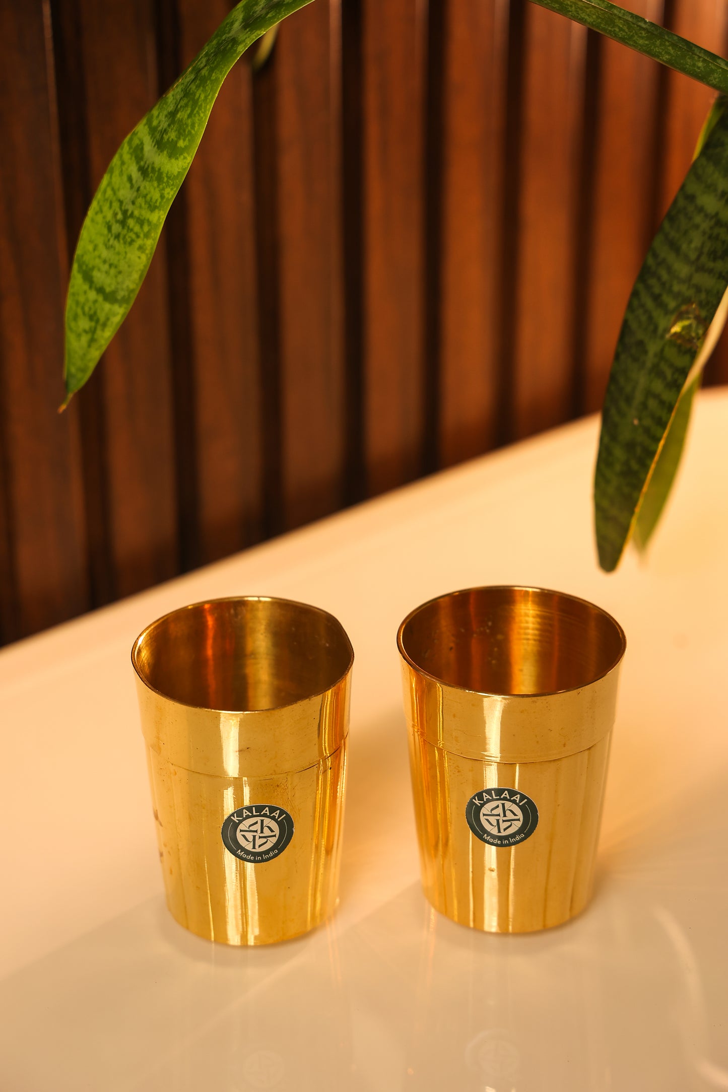 Suhira Brass Tea Glass – A Sip of Tradition
