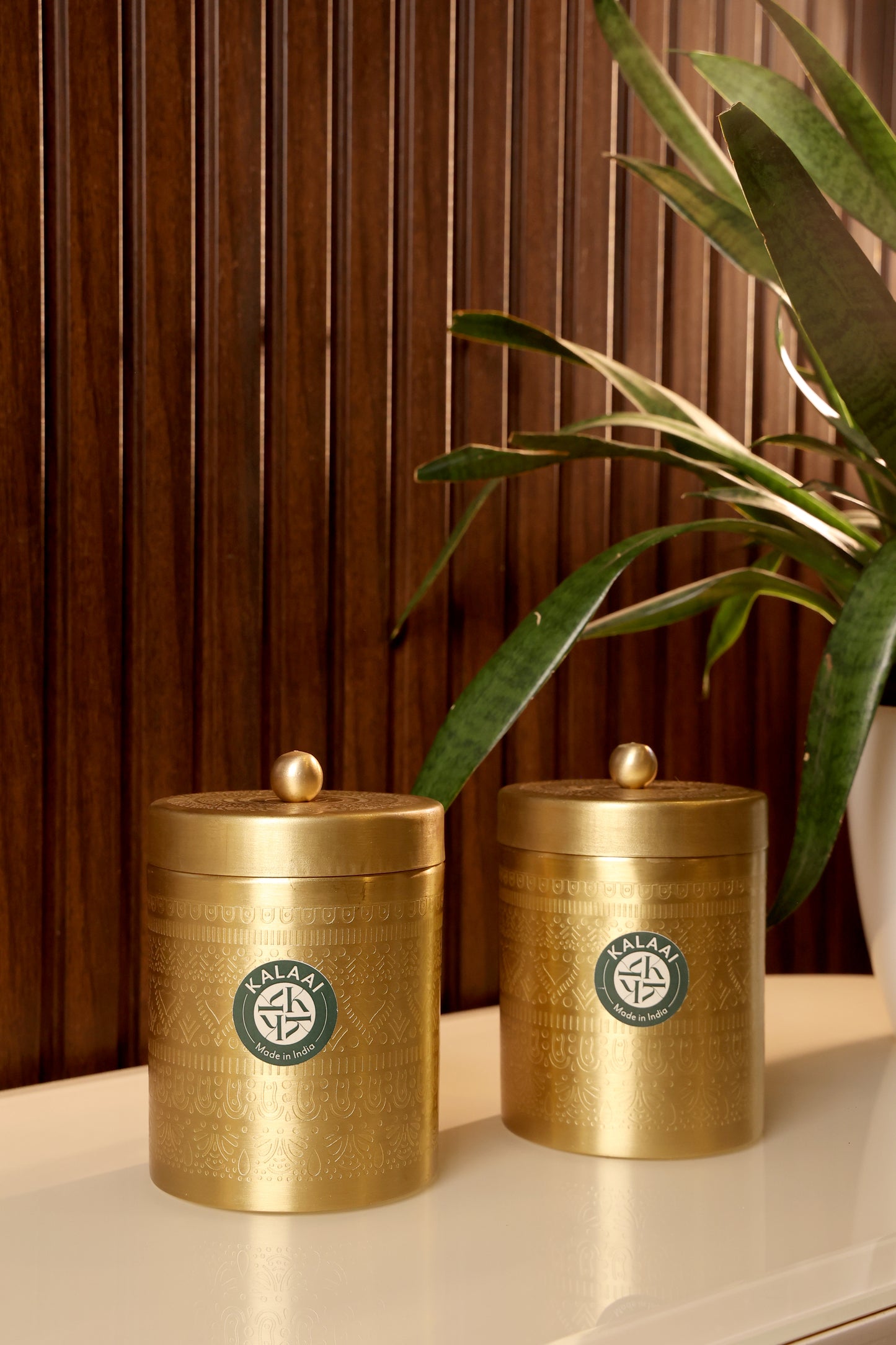 Swarnika – Brass Airtight Storage Box