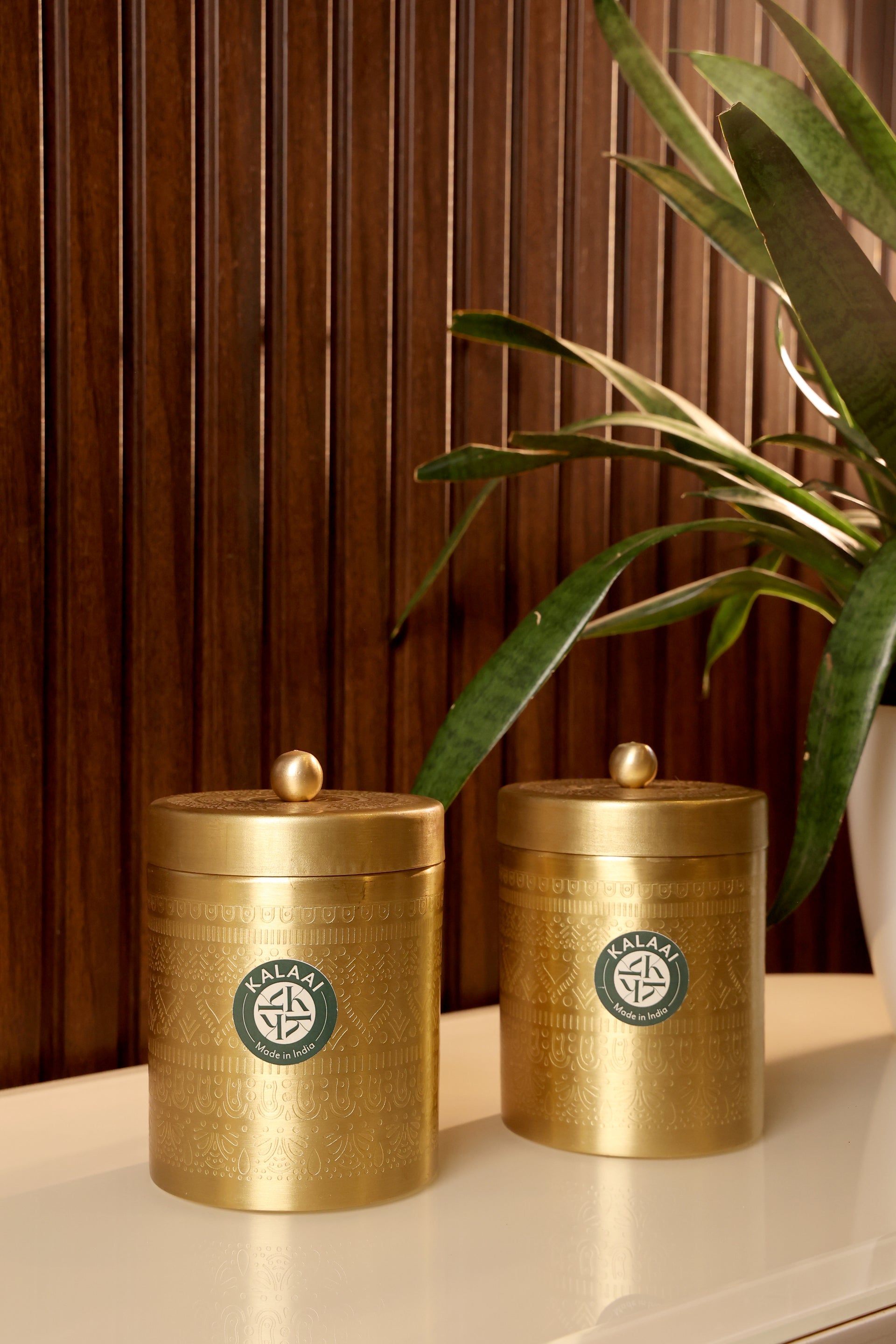 Swarnika – Brass Airtight Storage Box