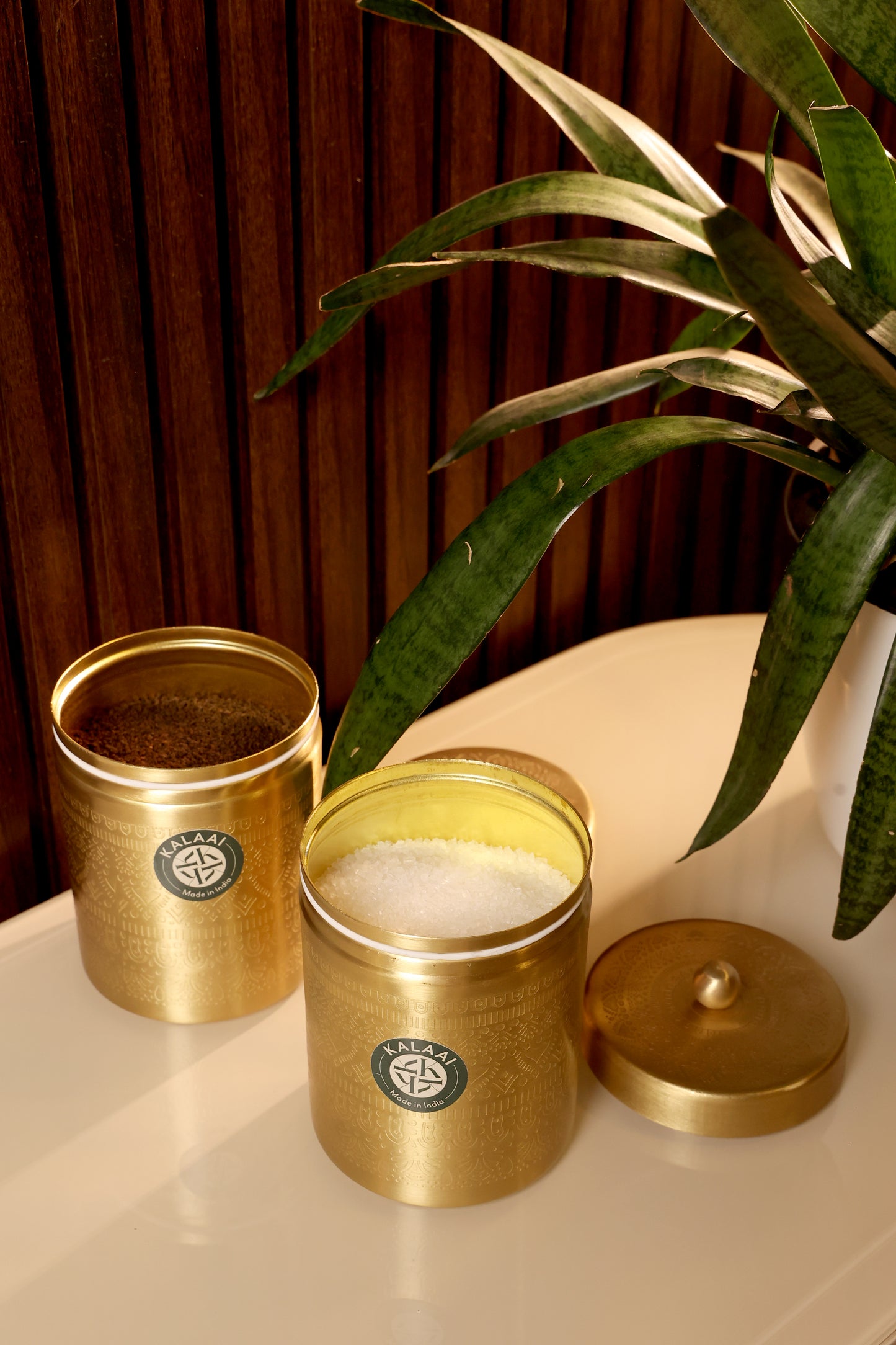 Swarnika – Brass Airtight Storage Box