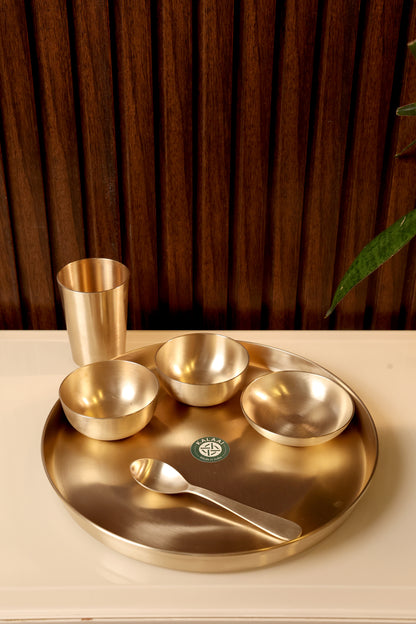 Thaal- Matt Khansa Thali Set