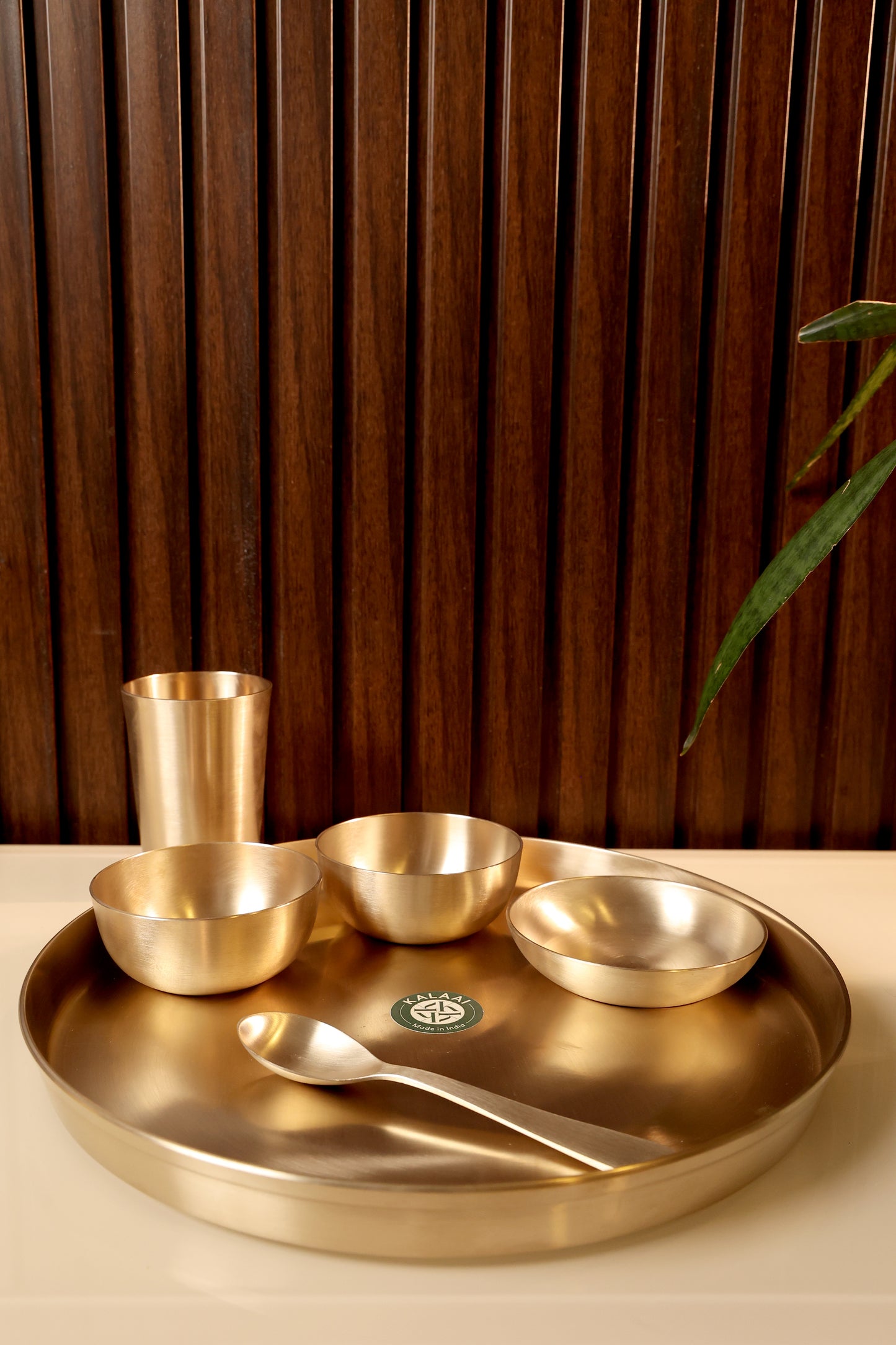 Thaal- Matt Khansa Thali Set