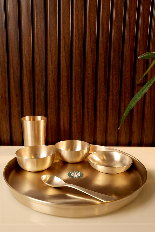 Thaal- Matt Khansa Thali Set