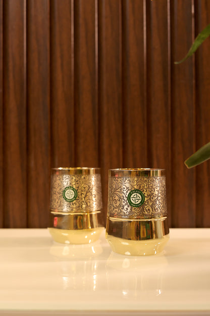 Valika – Brass Drinking Glass