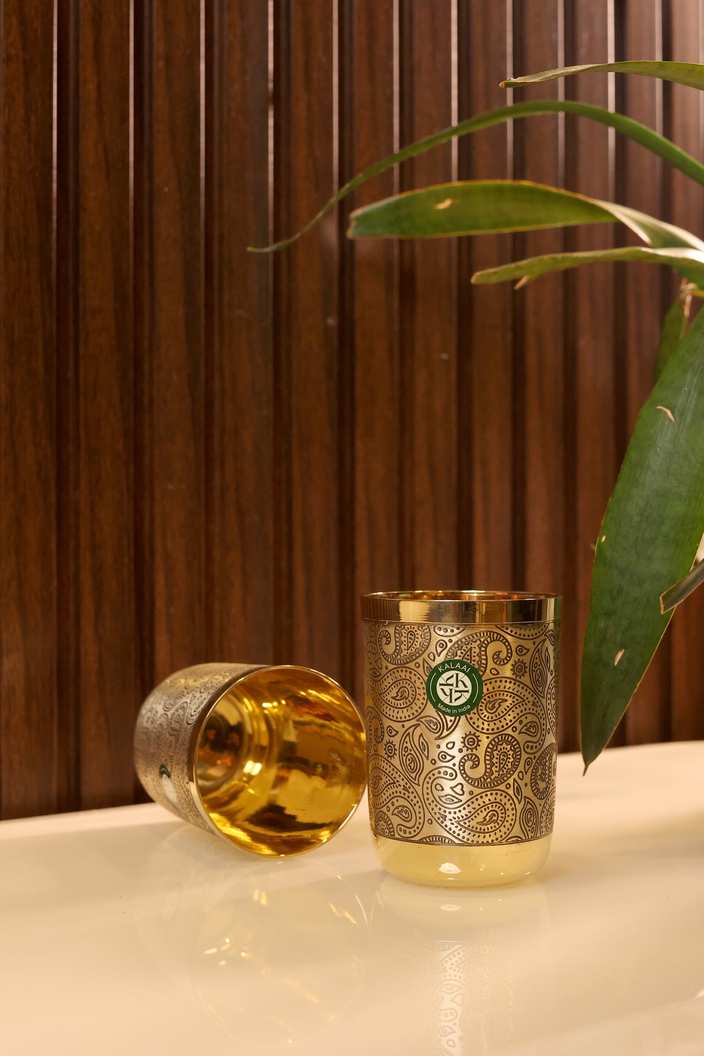 Kairavi – Brass Drinking Glass