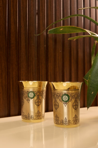 Nakshita – Brass Drinking Glass