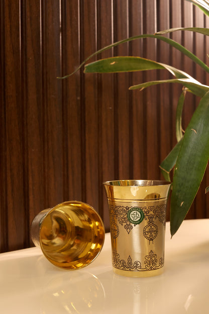 Nakshita – Brass Drinking Glass