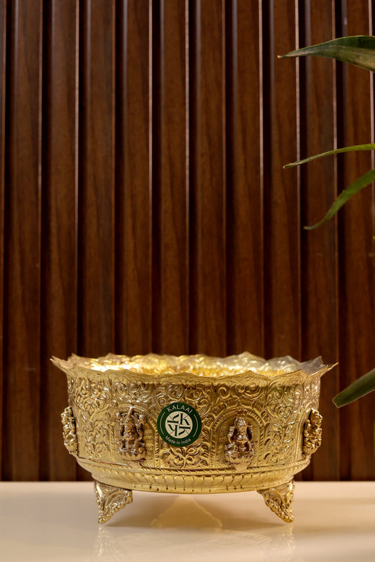 Ratnakosha Suvarna – Brass Urli