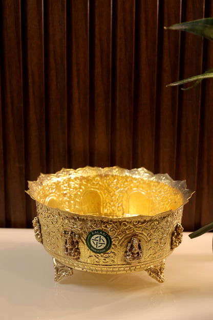 Ratnakosha Suvarna – Brass Urli