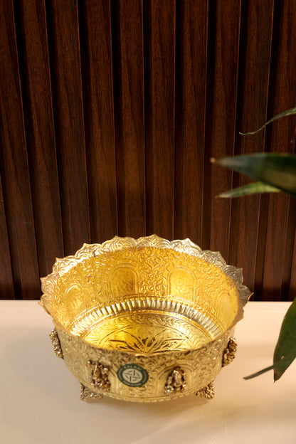 Ratnakosha Suvarna – Brass Urli
