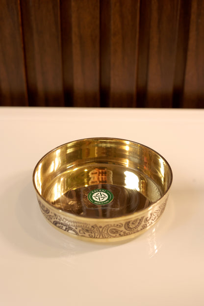 Rajbhoj Thali Set – Brass Dining Set