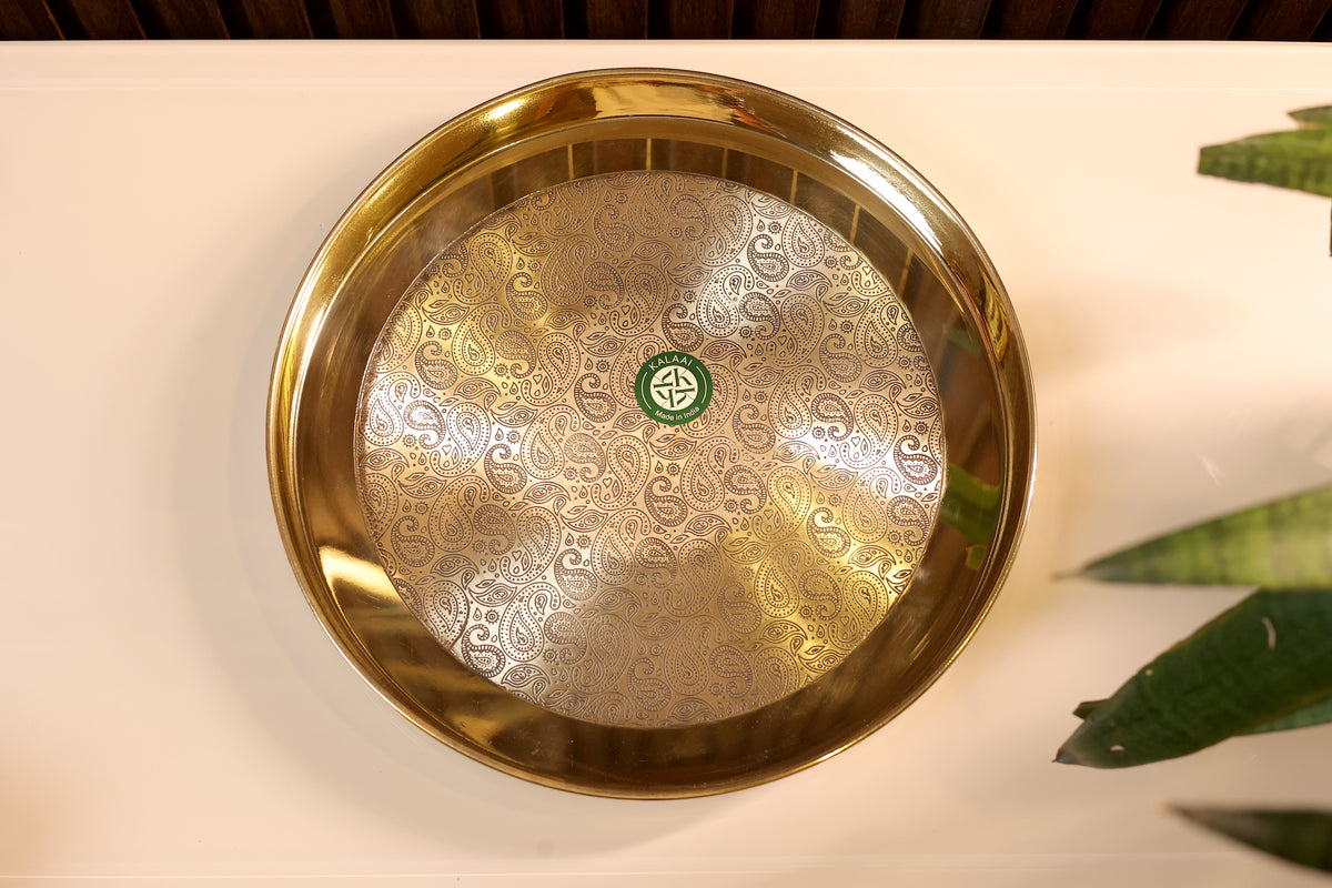 Rajbhoj Thali Set – Brass Dining Set