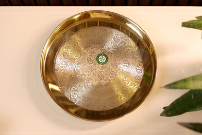 Rajbhoj Thali Set – Brass Dining Set