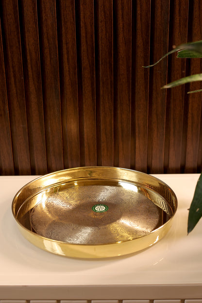Rajbhoj Thali Set – Brass Dining Set